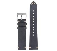IGRIXLSD 1PC Watch Band, Compatible with 20 22mm, Quick Release, Leather Wrist Strap, for Galaxy watch3/5, Black, 22 mm