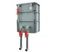 IGrobhuqk PE Aquarium Filter Box | Red Multiple Sizes: Fish Tanks, Ponds, Hatcheries(11.81x7.87x15.75in/30x20x40CM)