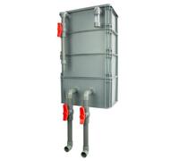 IGrobhuqk PE Aquarium Filter Box | Red Multiple Sizes: Fish Tanks, Ponds, Hatcheries(11.81x7.87x20.28in/30x20x51.5CM)