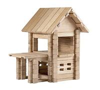 IGROTECO Create. Play. Live. Wooden Construction Toys Building & Construction Toys Think of your own model multi functional building set (House with verandah)