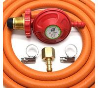 Igt 37Mbar Hand Wheel Propane Gas Regulator Hose Kit For Uk Outback Models
