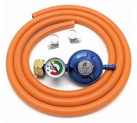 Igt Calor Gas 4.5 Gas Regulator + Pressure Gauge & 1 Mt Hose+Clips 5 Y Warranty