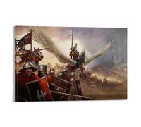 Igtefte Kingdom of Bretonnia Poster Canvas Art Painting Office Home Bar Aesthetic Wall Decor 12x18inch(30x45cm)