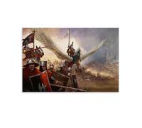 Igtefte Kingdom of Bretonnia Poster Canvas Art Painting Office Home Bar Aesthetic Wall Decor 20x30inch(50x75cm)