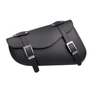 IGUANA CUSTOM - Leather Swingarm Saddlebag - Specifically for the left side of the Harley Davidson Sportster - Handmade in Spain in Genuine Leather