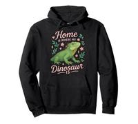 Iguana Home Is Where My Dinosaur Is Pullover Hoodie