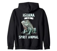 Iguana is my spirit animal. Iguanas Iguana Zip Hoodie