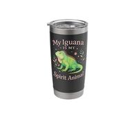 Iguana My Iguana is My Spirit Animal Stainless Steel Insulated Tumbler