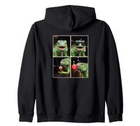 Iguanas funny Iguana Zip Hoodie