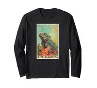 Iguanas Iguana Tarot Card Long Sleeve T-Shirt