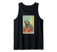 Iguanas Iguana Tarot Card Tank Top