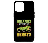 Iguanas left footprints on my hearts - Iguana Case for iPhone 12 Pro Max