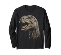 Iguanodon Face Dinosaur Wildlife Nature Dino Iguanodon Long Sleeve T-Shirt