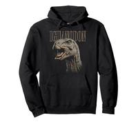 Iguanodon Face Dinosaur Wildlife Nature Dino Iguanodon Pullover Hoodie
