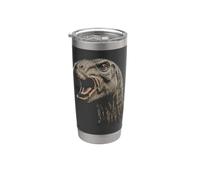 Iguanodon Face Dinosaur Wildlife Nature Dino Iguanodon Stainless Steel Insulated Tumbler