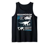 Iguanodon fact Sheet Dinosaur Facts Tank Top