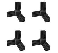IGUATU 16Pcs Acoustic Foam 4Pc 15X15X15cm Square Sound Insulation Foam+12Pcs 12X12X24cm Bass Trap Wall Foam Flame Retardant