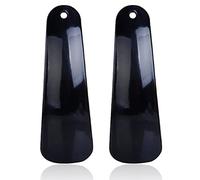 IGUATU 2X 4.7 inch plastic shoehorn Lifter Flexible Black