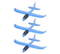 IGUATU 3Pcs EPP Foam Hand Throw Airplane Outdoor Launch Glider Plane Toy 34.5x32x7.8cm Interesting Toys