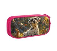 IguaTu Animals Spot Dog Large Capacity Pencil Case - Double Layer Stationery Organiser for School, Office, Travel Use