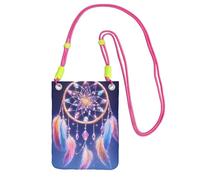 IguaTu Catch Dream Net1 Crossbody Phone Bag for Women Lightweight Water-Resistant Twill Shoulder Purse Small Travel Handbag