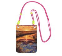 IGUATU del Apache Refuge Crossbody Phone Bag for Women Lightweight Water-Resistant Twill Shoulder Purse Small Travel Handbag