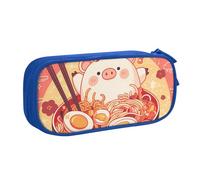IguaTu Delicious Sweet Ramen Large Capacity Pencil Case - Double Layer Stationery Organiser for School, Office, Travel Use