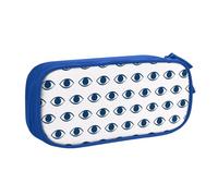 IguaTu Evil Eyes Large Capacity Pencil Case - Double Layer Stationery Organiser for School, Office, Travel Use