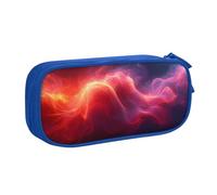 IguaTu Explosion Burst Red Black Large Capacity Pencil Case - Double Layer Stationery Organiser for School, Office, Travel Use
