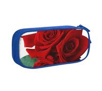 IguaTu Gothic Rose Pencil Case, Large Capacity Double Layer Student Pencil Case - Durable Oxford Fabric School and Office Supplies Organizer