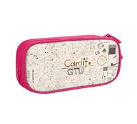 IguaTu Math Geometry Geek Calculus Large Capacity Pencil Case - Double Layer Stationery Organiser for School, Office, Travel Use