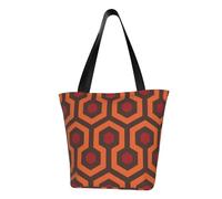 IguaTu Shining Overlook Women Casual Shoulder Tote Bag Large Capacity Lightweight Handbag with Zipper for Shopping Travel and Daily Use