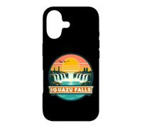 Iguazu Falls Iguaçu Souvenirs Memorabilia Retro Sunset Sun Case for iPhone 17