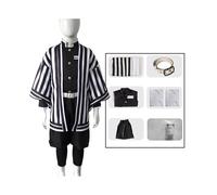 (Iguro Obanai Suit, 150cm) Demon Slayer Kimetsu No Yaiba Kamado Nezuko Kids Cosplay Costume Kimono Robes