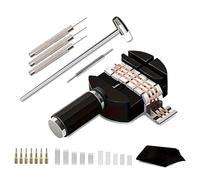 iguTrail Watch Strap Repair Tool Set, Watch Tool Pin Remover for Watch Straps, Watchmaker Tool for Watch Pins, Watch Link Tool, Watch Reducing Tool, black
