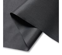 iGWHED Dark Grey Ripstop Fabric - Outdoor Polyester Fabric by the Metre - Water-Repellent, Lightweight for Sewing, Covers, Kites, Buntings, DIY Crafts & Outdoor Repair - 100x145cm