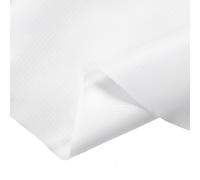 iGWHED White Ripstop Fabric - Outdoor Polyester Fabric by the Metre - Water-Repellent, Lightweight for Sewing, Covers, Kites, Buntings, DIY Crafts & Outdoor Repair - 200x145cm
