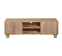 IH Design Ajmer Solid Wood Tv Cabinet in Brown IH Design Brown
