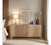 IH Design Ajmer Solid Wooden Extra Large Sideboard in Brown IH Design Brown