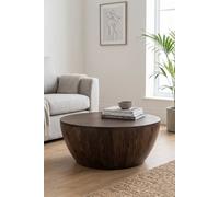 Bathwick Natural Dark Mango Wood Coffee Table 70X70X30 Cm