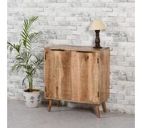 IH Design Bratton Mango Wooden Drinks Cabinet/Sideboard in Brown IH Design Brown