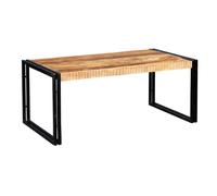 IH Design Franciscan Upcycled Industrial Vintage Mintis Large Coffee Table in Brown IH Design Brown