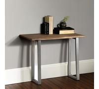 IH Design Galilee Console Table Grey Essential Live Edge in Brown IH Design Brown