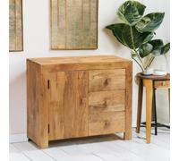 IH Design Kaylin Light Mango 3 Drawer Sideboard - Wood - 1