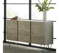IH Design Large Sideboard with Doors and Drawers Barbuto Light Mango - Wood - 1