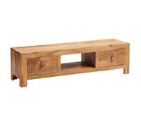 IH Design Logan Light Mango Plasma Media Unit - 145 cm - 40 cm - Wood