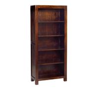 IH Design Maxen Mango Large Open Bookcase - Wood - 1 - 75X34X175CM WXDXH