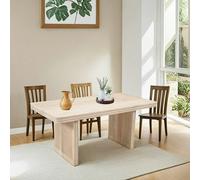 IH Design Rayne Mango Wood Dining Table - Wood - 175X90X78cm (LXDXH) - Dining Table