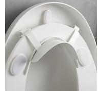 Ihaapsi Universal Pee Deflector for Toilet Seat with Toilet lid Lifter, Toilet Splash Guard Prevents Kids and Adult from Peeing Splash 1PC (Large Size 11.6 * 8.3”)