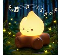 IHALO Portable White Noise Machine Baby with Night Light, Noise-Safe and BPA-Free Silicone Device for Newborns, 5 Soothing Sounds, Nursing Light, Dimmable, Sleep Music